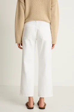 AMO Denim Billie Jeans - Alabaster