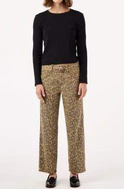 AMO Denim Billie Jeans - Leopard