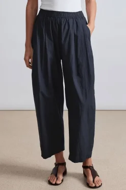 Apiece Apart Spa Pleat Pant - Black - FINAL SALE