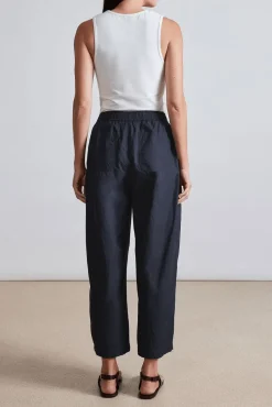 Apiece Apart Spa Pleat Pant - Black - FINAL SALE