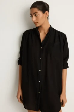 Cali Dreaming Lido Shirt Dress - Black