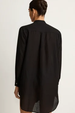 Cali Dreaming Lido Shirt Dress - Black