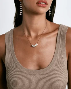 Chan Luu Anini Pearl Necklace - Gold