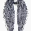 Chan Luu Cashmere & Silk Scarf - Estate Blue Tile