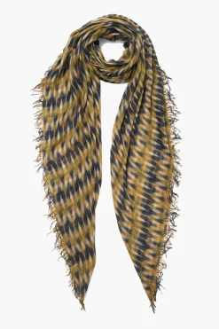 Chan Luu Cashmere & Silk Scarf - Green Tie Dye