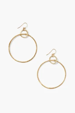 Chan Luu Rhiannon Hoop Earrings - Gold
