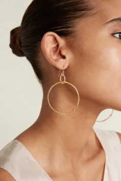 Chan Luu Rhiannon Hoop Earrings - Gold