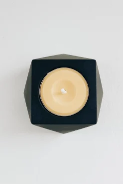 Daiyo Taper & Tealight Reversi Candle Holder - Black