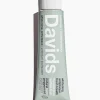 Davids Travel Size Premium Toothpaste Peppermint 1.75 oz