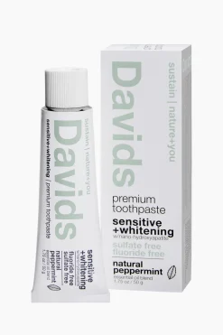 Davids Travel Size Premium Sensitive & Whitening Toothpaste 1.75 oz