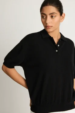 Demylee Darrin Cashmere Top - Black - FINAL SALE