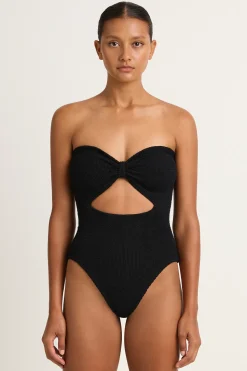 Hunza G Alana One Piece - Black