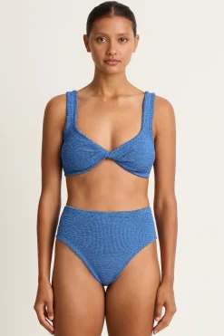 Hunza G Jamie Bikini - Metallic Denim