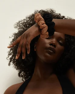 Hunza G Scrunchie in navy