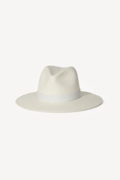 Janessa Leoné Aisley fedora hat in bleach