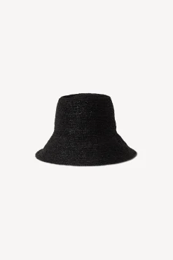 Janessa Leoné Felix bucket hat in black