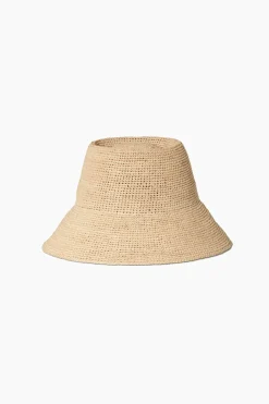 Janessa Leonè Felix bucket hat in natural
