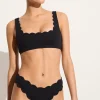 Marysia Mini Palm Springs top in black