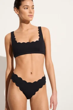 Marysia Mini Palm Springs top in black