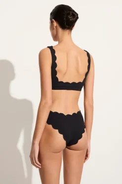 Marysia Mini Palm Springs top in black