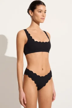 Marysia Mini Palm Springs top in black