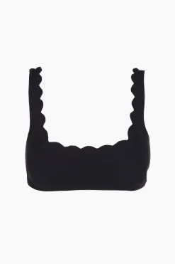 Marysia Mini Palm Springs top in black