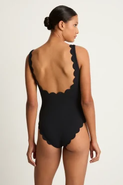 Marysia Palm Springs Tie Maillot in black