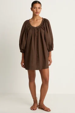 MIKOH Ilin Mini Dress - Kombu