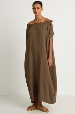 MIKOH Mirakami Dress - Kombu