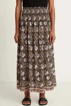 Natalie Martin Bella Skirt - Vintage Flowers Sepia