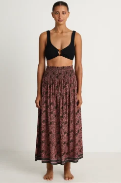 Natalie Martin Bella Skirt - Water Lily Mauve