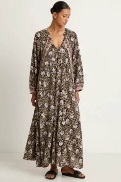 Natalie Martin Fiore Maxi - Vintage Flowers Sepia