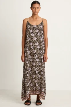 Natalie Martin Heather Maxi - Vintage Flowers Sepia