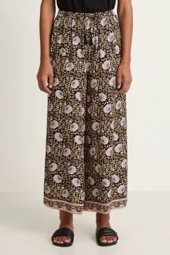 Natalie Martin Lauren Pant - Vintage Flowers Sepia