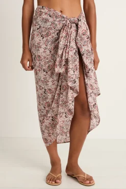 Natalie Martin Sarong - Heirloom Rose