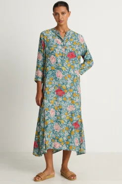 Natalie Martin Silk Isobel Dress - Lehua Sea