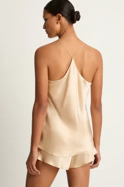 Olivia Von Halle Bella Camisole Set - Caramel