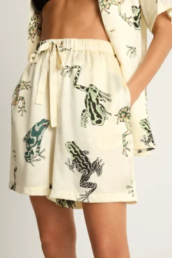 Olivia Von Halle Emeli Pajama Set - Lumi Tree Frog - FINAL SALE