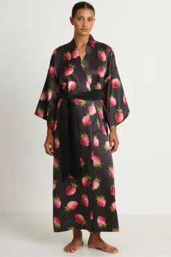 Olivia Von Halle Queenie Robe - Brigham