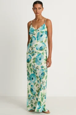 Peony Slip Maxi Dress - Isles