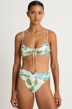 Peony Solstice Crop Bikini Top- Isles