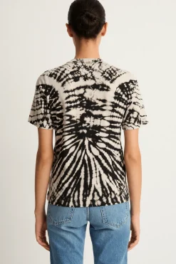 Raquel Allegra Boy Tee - Black Dirty White