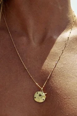 Soleil Blue: Beachcomber necklace