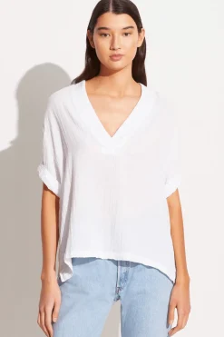 XIRENA Avery top in white