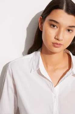 XiRENA Beau Button Down shirt in white